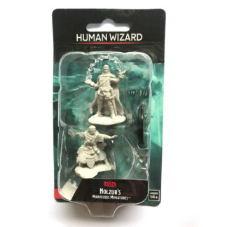 Dungeons & Dragons Nolzur's Marvelous Miniatures - HUMAN WIZARD